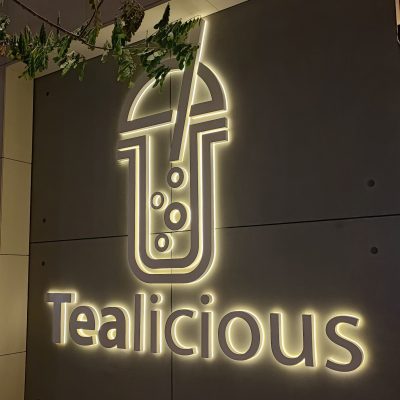 Back illuminated signage